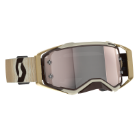 Scott Очки кроссовые Prospect beige/brown/silver chrome works в Новосибирске