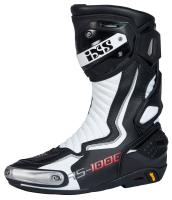 IXS Мотоботы RS-1000 черный/белый в Новосибирске