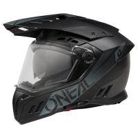 Oneal Шлем кроссовый со стеклом Sierra RS черный матовый в Новосибирске