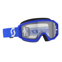 Scott Очки кроссовые Primal clear blue/white clear works в Новосибирске