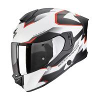 Scorpion Exo Мотошлем Exo-530 Air Clip Белый Матовый/Черный/Красный в Новосибирске