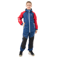 Dragonfly Комплект дождевой (куртка брюки) Active Teenager Blue - Red (мембрана) в Новосибирске