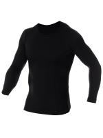 Brubeck Футболка мужская дл.рукав Comfort Wool Черный в Новосибирске