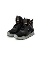 Scout Мотоботинки мужские Sneaker Черный/Коричневый в Новосибирске