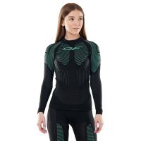Dragonfly Термофутболка DF 3DThermo Green с длинным рукавом Woman в Новосибирске