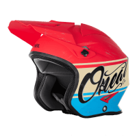 Oneal Шлем открытый Slat VX1 Красный/Cиний в Новосибирске