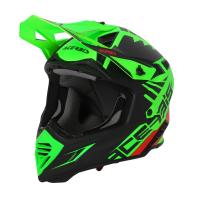 Acerbis Шлем кроссовый X-Track 22-06 Fluo-Green/Black в Новосибирске