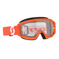Scott Очки кроссовые Primal clear orange/white clear works в Новосибирске