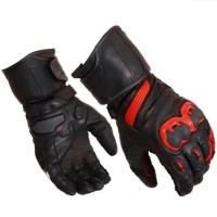 Scout Перчатки кожаные Carbon Черный/Белый/Красный в Новосибирске