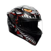 AGV Шлем K1 S Lyzard Matt Black/Grey/Red в Новосибирске