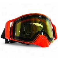AiM Очки снегоходные с магнитной линзой и подогревом (PRO) 31-103 Accu Heated Orange Glossy в Новосибирске