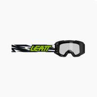 Leatt Маска подростковая Vizion 2.5s Black/Neon Yellow Clear 90% в Новосибирске