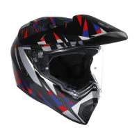 AGV Шлем AX9 E2206 V26 Steppa Carbon/Red/Blue в Новосибирске