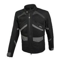 By City Мотокуртка текстильная Huracan Man Black в Новосибирске