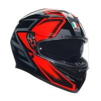 AGV Шлем K3 Compound Black/Red в Новосибирске