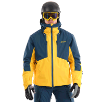 Dragonfly Куртка утепленная Gravity Premium Man Yellow-Dark Ocean в Новосибирске