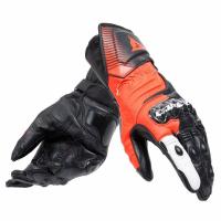 Dainese Перчатки Carbon 4 Long Black/Fluo-Red/White в Новосибирске