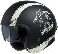 IXS Шлем Jet Helmet iXS 880 2.0 Черно-белый матовый в Новосибирске