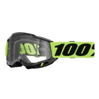 100% Очки подростковые Accuri 2 Neon Yellow / Clear в Новосибирске