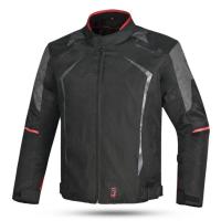 Dimox Мотокуртка текстиль Horizon Mens Black/Red в Новосибирске