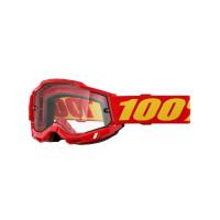 100% Очки Accuri 2 Enduro Moto Red / Clear в Новосибирске