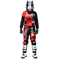 Grom Штаны кроссовые MX Religion red в Новосибирске