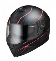 IXS Шлем HX 1100 2.1 Чёрный/Красный в Новосибирске