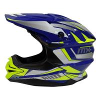 AiM Шлем JK803S Tondo Blue/Yellow/White в Новосибирске