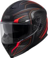 IXS Шлем интеграл HX 1100 2.4 Черный/Матовый/Красный в Новосибирске