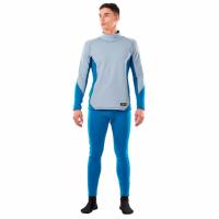 Dragonfly  Термобелье зимнее с высоким воротом Мужское Blue-Grey в Новосибирске