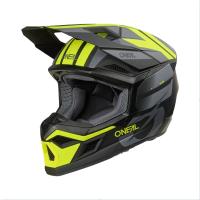 Oneal Кроссовый шлем 3Series Ride V.25 черный/желтый в Новосибирске