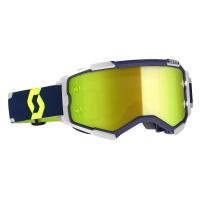 Scott Очки кроссовые Fury blue/grey yellow chrome works в Новосибирске