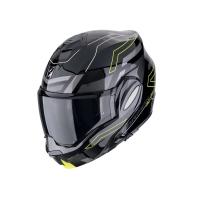 Scorpion Exo Мотошлем Exo-Tech Evo Conquer Черный/Желтый Неон в Новосибирске