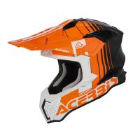 Acerbis Шлем Airstrike-C 22-06 Orange/White в Новосибирске