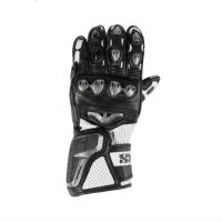 IXS Перчатки Кожаные RS-400 Черный/Белый в Новосибирске
