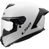 LS2 Мотошлем FF820 Rapid IIl Solid белый в Новосибирске