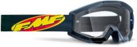 100% Очки FMF Маска кроссовая Powercore Core Black Прозрачная линза в Новосибирске