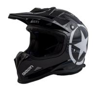 Beon Шлем МХ-17 Black/White в Новосибирске