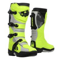 Acerbis Мотоботы кроссовые Artiglio Fluo Yellow/White в Новосибирске