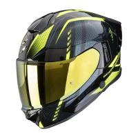 Scorpion Exo Мотошлем Exo-530 Air Theras Черный/Желтый Неон в Новосибирске