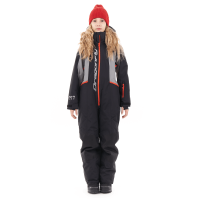 Dragonfly Зимний утепленный комбинезон Gravity for Teen Black - Grey 2024 в Новосибирске