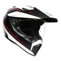 AGV Шлем AX9 E2206 V26 Pacific Road Matt Black/White/Red в Новосибирске