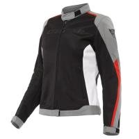 Dainese Куртка Hydra Flux 2 Air Lady D-Dry Black/Charcoal-Gray/Lava-Red в Новосибирске