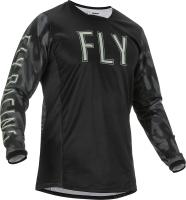 Fly Racing Джерси Kinetic S.E. Tactic (2022) Камуфляж/Чёрный/Серый в Новосибирске