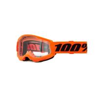 100% Очки подростковые Strata 2 Junior Neon Orange / Clear в Новосибирске