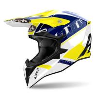 Airoh Мотошлем Wraaap Feel Yellow/Blue Gloss в Новосибирске