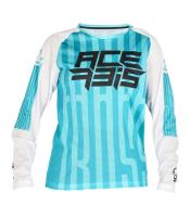 Acerbis Джерси детское MX J-Windy Five Kid Vented Blue/White в Новосибирске