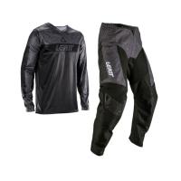 Leatt Детский комплект джерси + штаны Ride Kit 3.5 Jr  V26 Stealth Black-Grey в Новосибирске