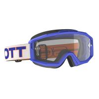 Scott Очки Split OTG white/blue clear works в Новосибирске
