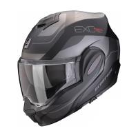Scorpion Exo Мотошлем Exo-Tech Evo Pro Commuta Черный Матовый/Серебристый в Новосибирске